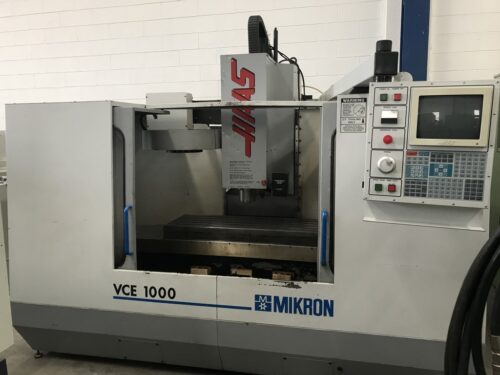 Centro di lavoro verticale MIKRON HAAS 1000 VF 3 usato