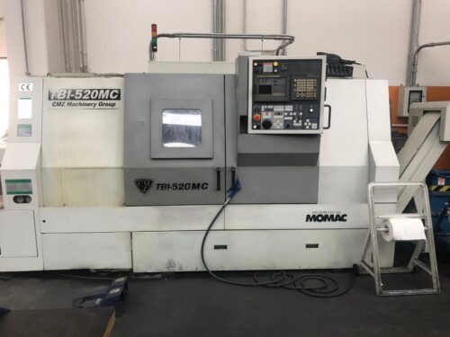 Tornio CMZ TBI 520 MC cnc FANUC Usato