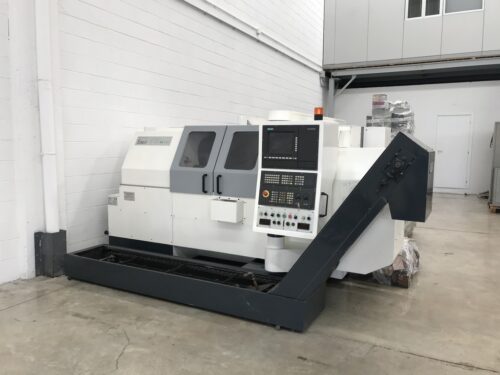 Tornio cnc 6 assi TECNO V V-45x4 usato norme "CE"