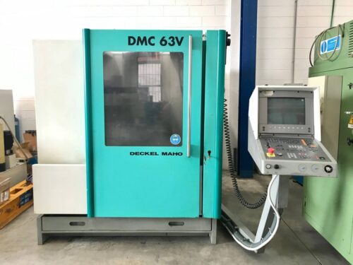 Centro di lavoro verticale 4 assi DMG DMC 63V usato