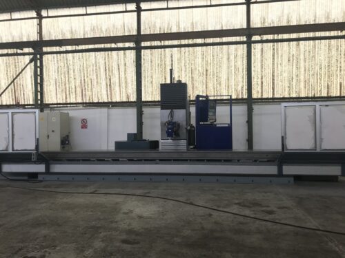 Fresatrice cnc a montante mobile GUALDONI GOV 7000 usata