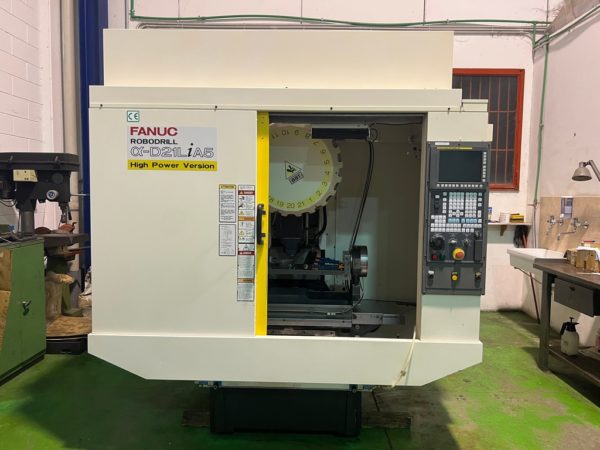 Centro di lavoro FANUC Robodrill Alfa D21LiA5 High Power 4 assi